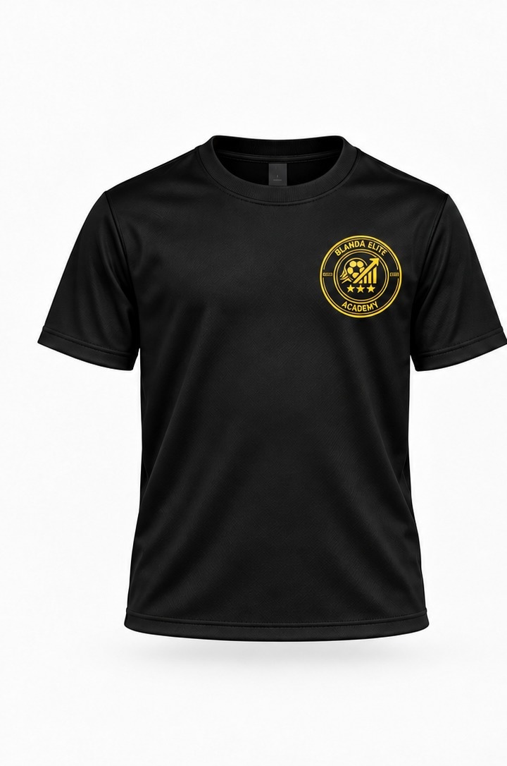 Camiseta oficial de Blanda Elite Academy, por delante